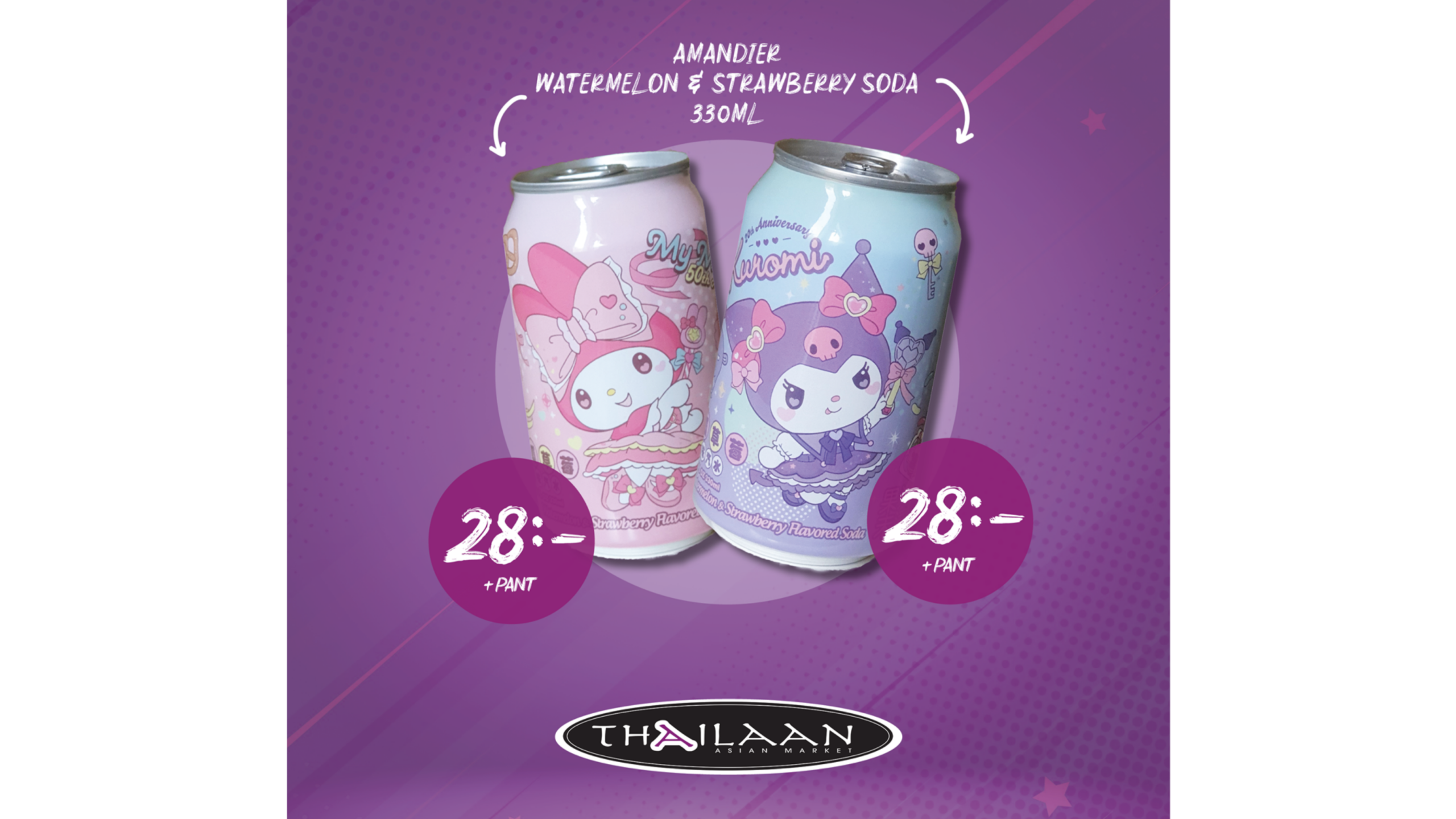 NYA DRYCKER Thailaan Asian Market